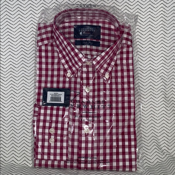 NWT Charles Tyrwhitt Classic Fit Shirt - Picture 1 of 3